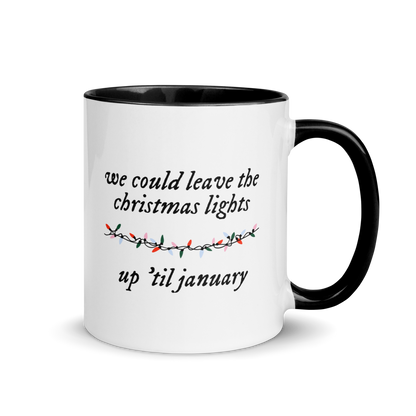 Christmas Lights Lover Color Mug