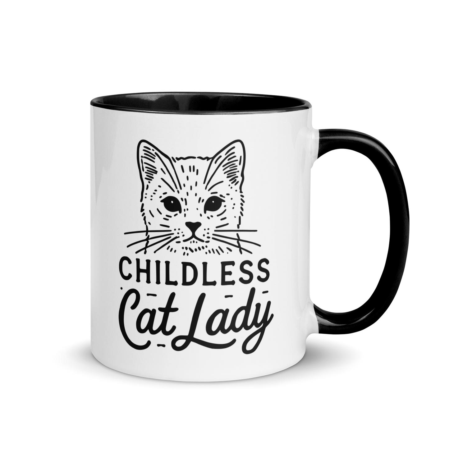 Childless Cat Lady Color Mug