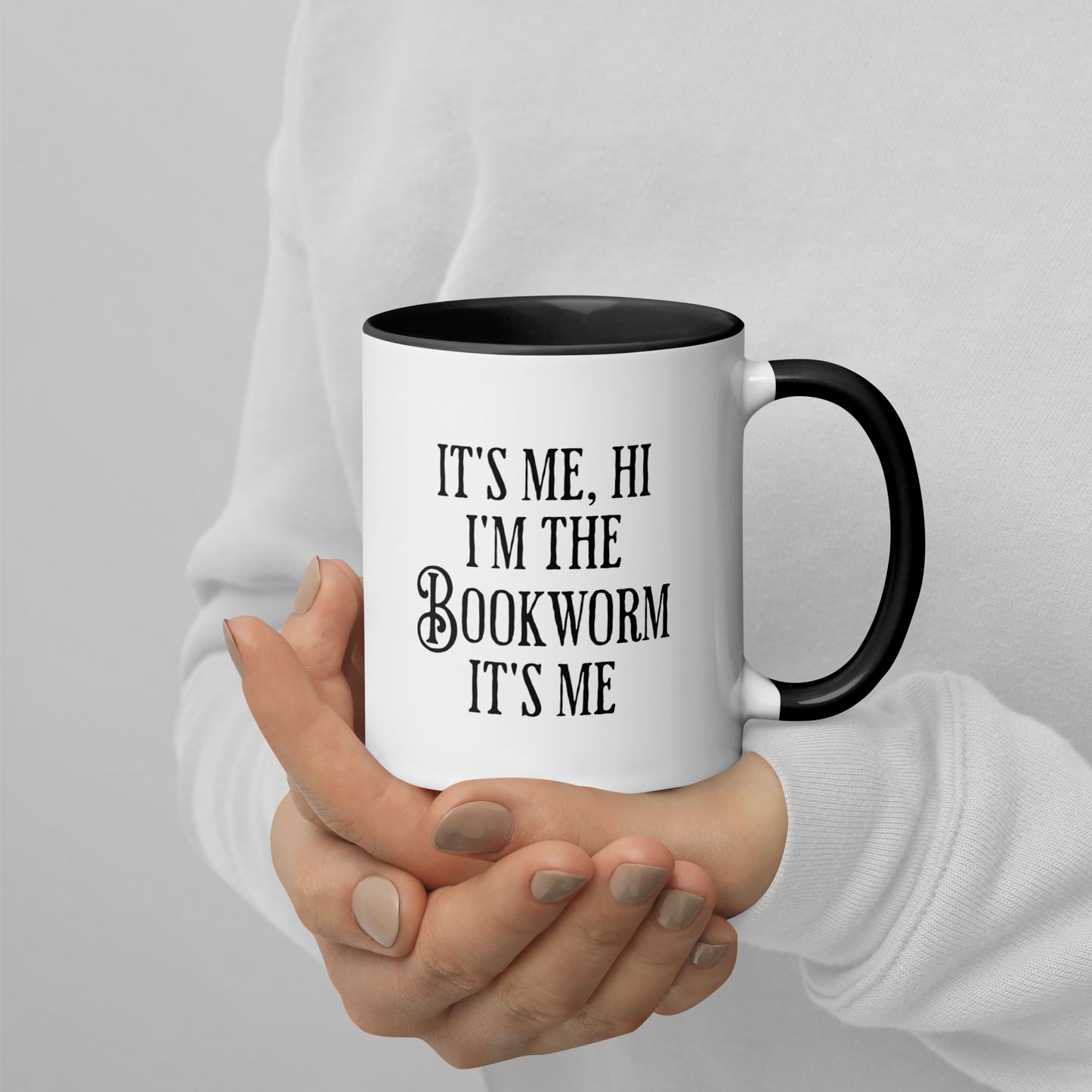 It's Me The Bookworm Color Mug