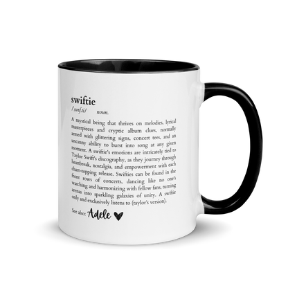 CUSTOM Swiftie Dictionary Color Mug