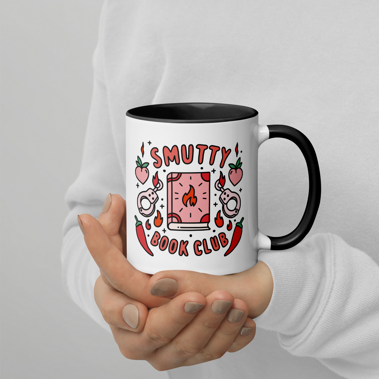 Smutty Book Club Bookish Color Mug