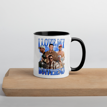 CUSTOM I Love My Boyfriend Photo Bootleg Mug