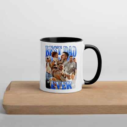 CUSTOM Best Dad Ever Photo Bootleg Mug