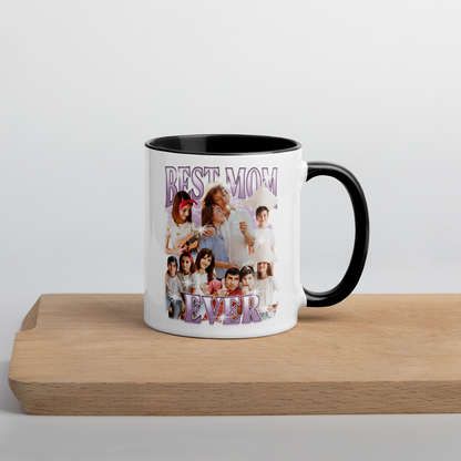 CUSTOM Best Mom Ever Photo Bootleg Mug
