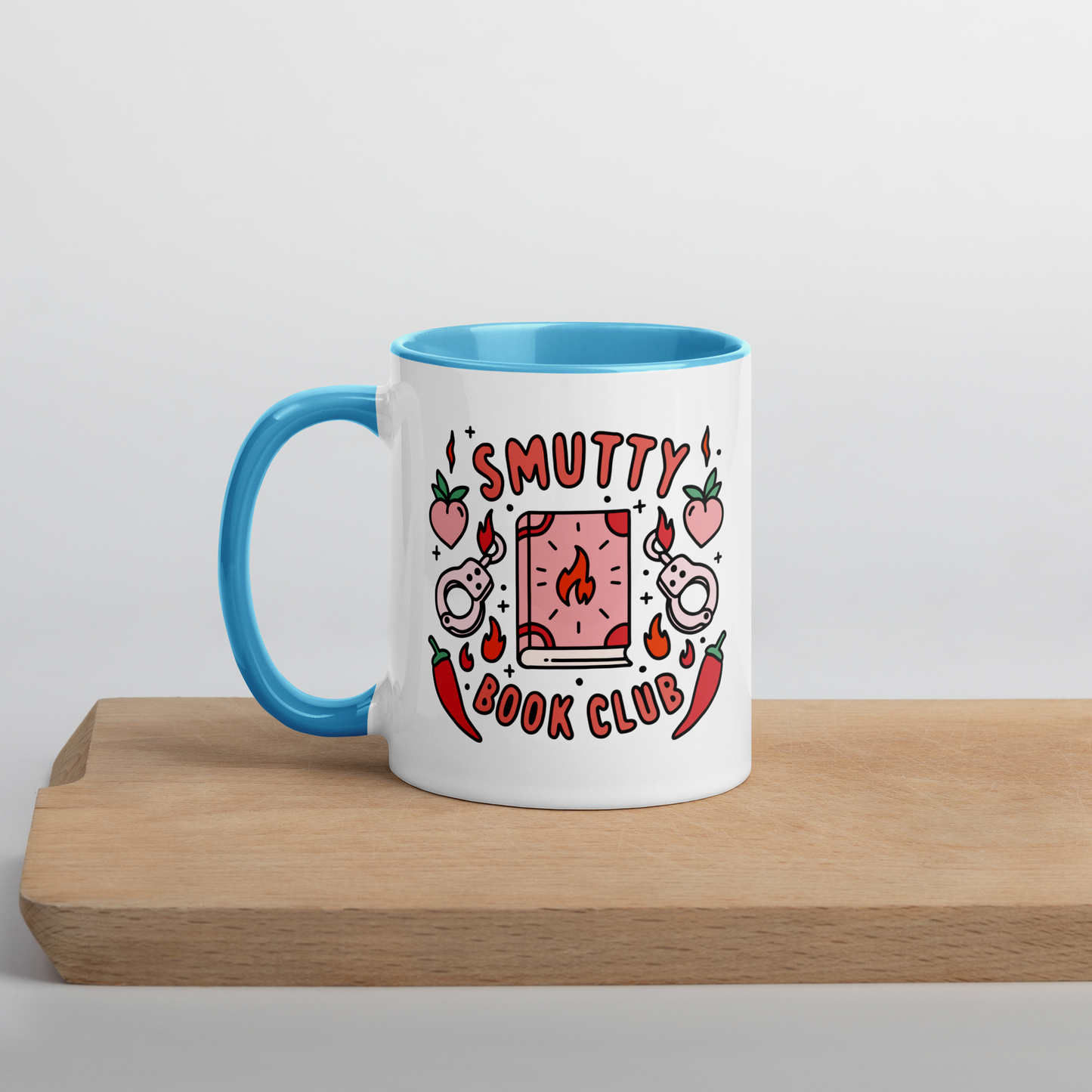 Smutty Book Club Bookish Color Mug