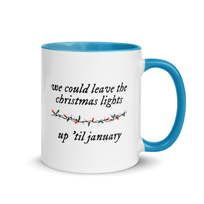 Christmas Lights Lover Color Mug