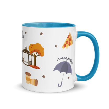 Gilmore Girls Symbols Color Mug