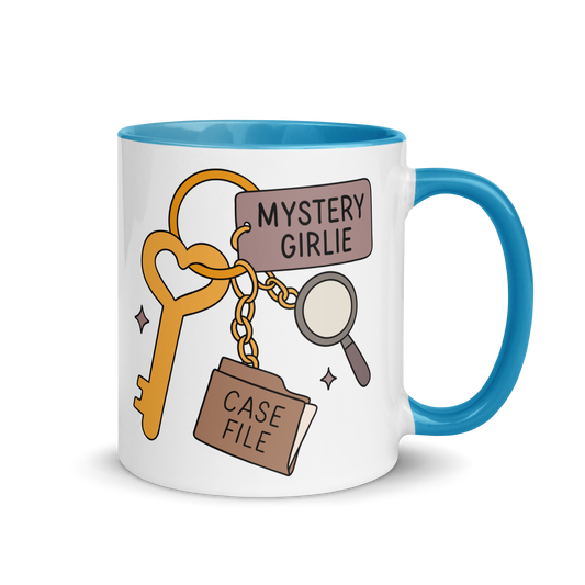 Mystery Girlie Bookish Color Mug