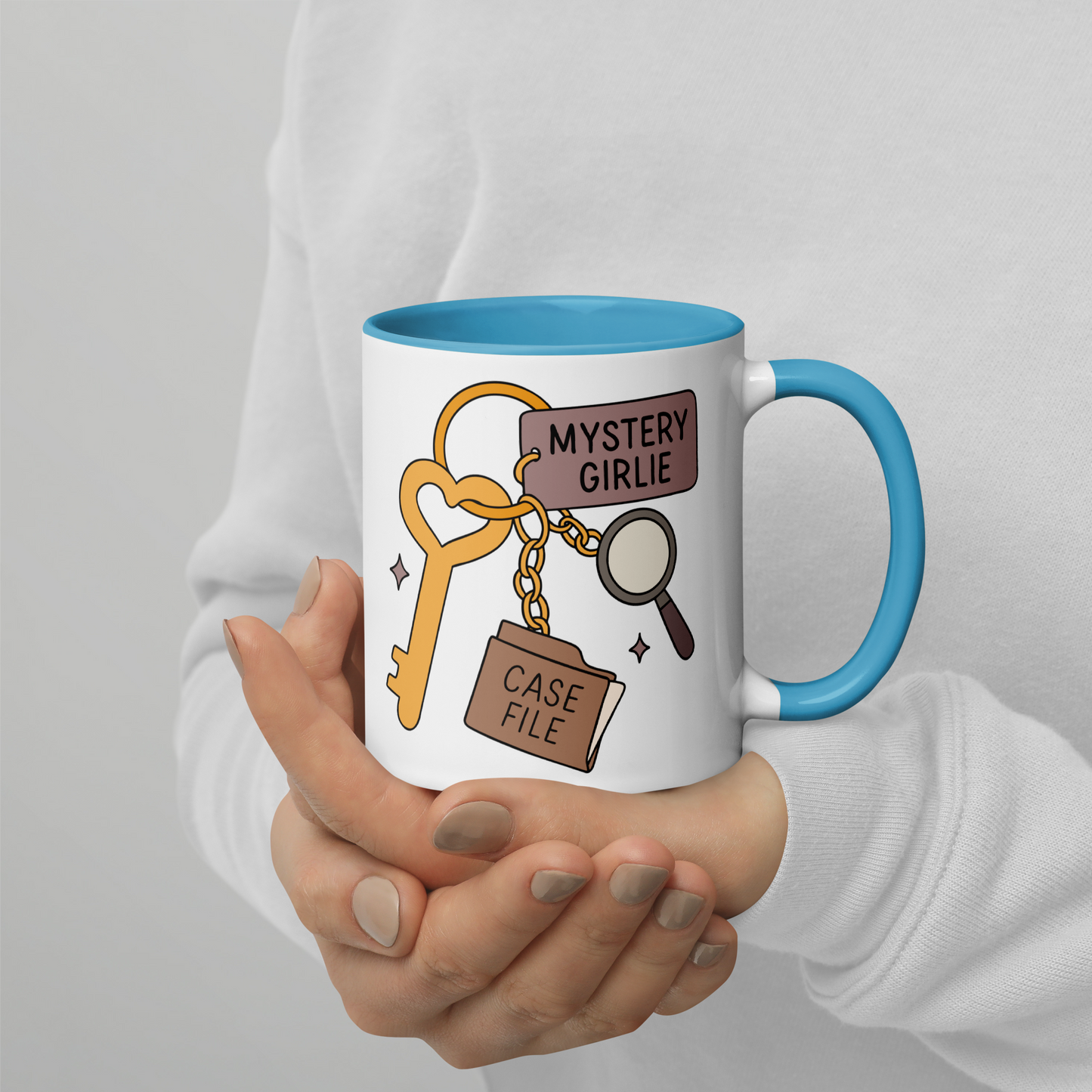 Mystery Girlie Bookish Color Mug