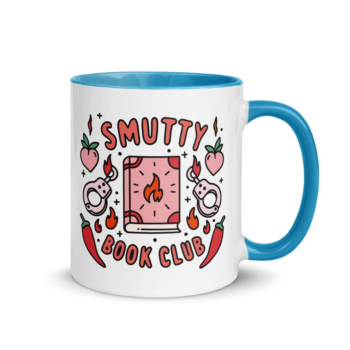 Smutty Book Club Bookish Color Mug