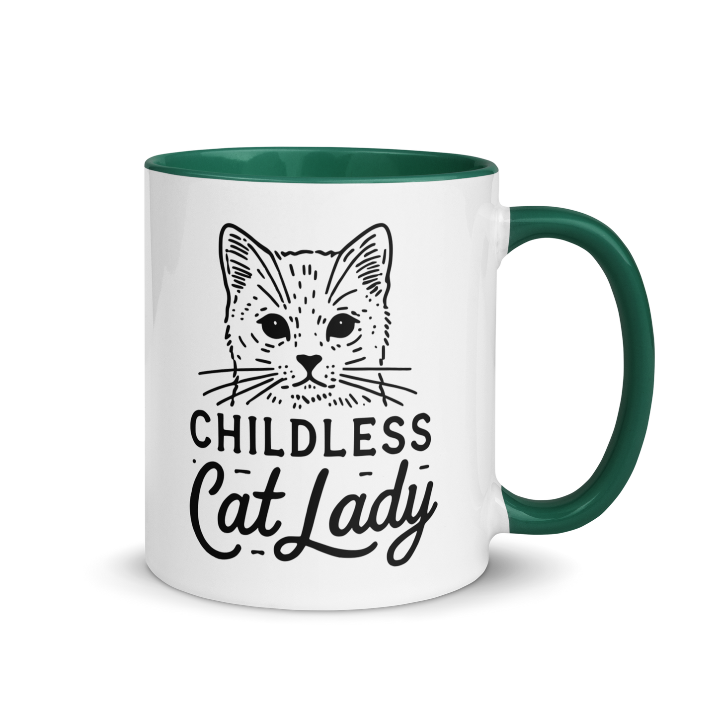 Childless Cat Lady Color Mug