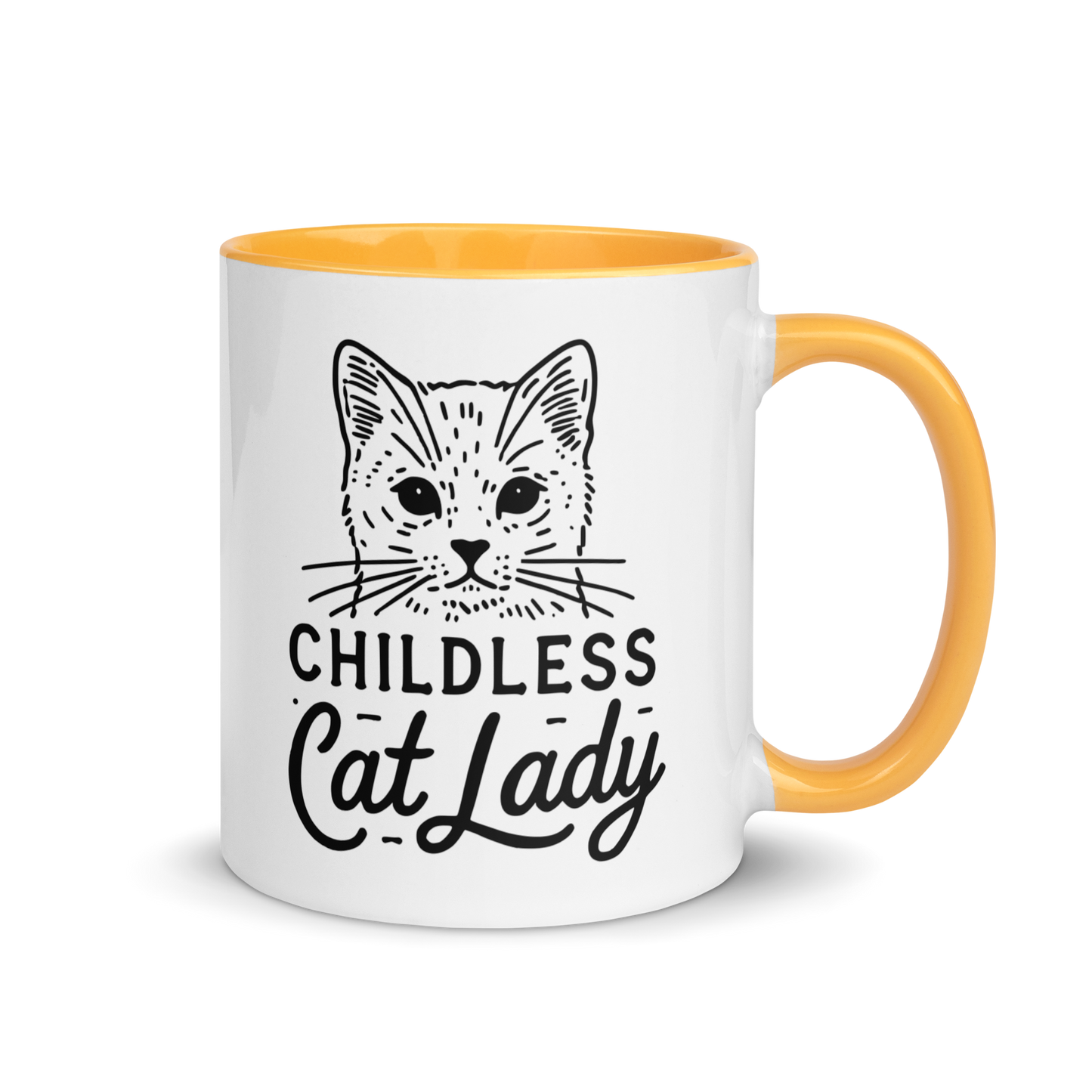 Childless Cat Lady Color Mug