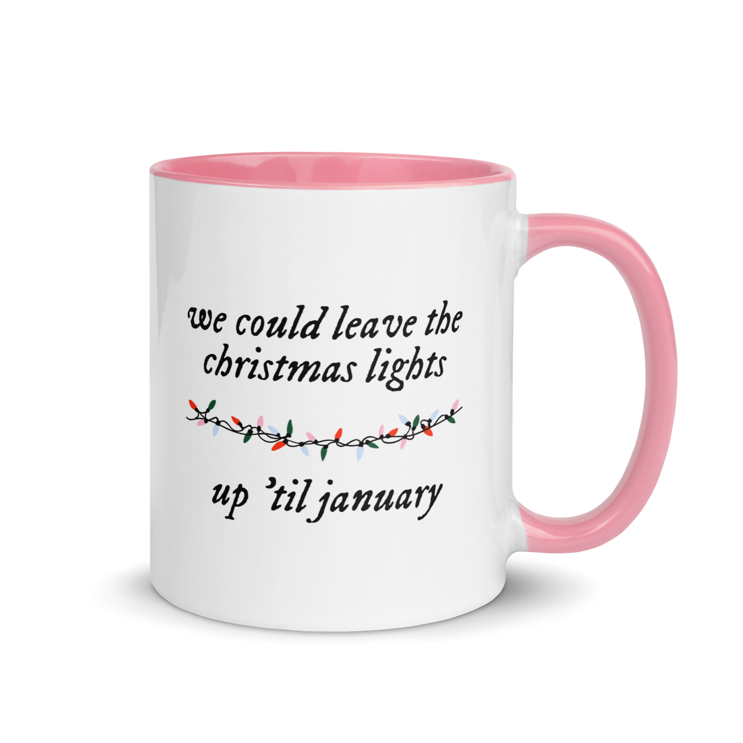 Christmas Lights Lover Color Mug