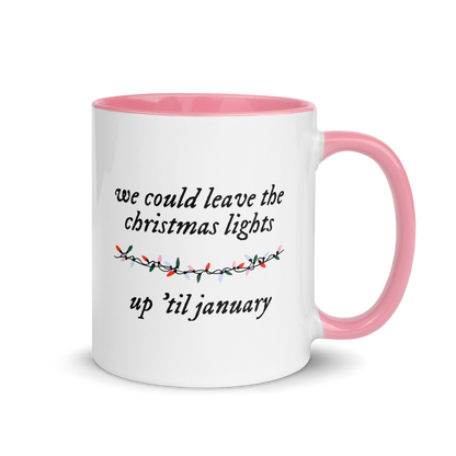 Christmas Lights Lover Color Mug