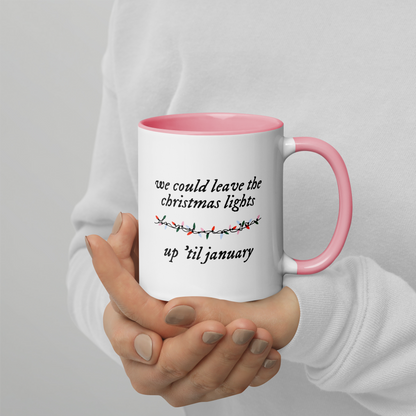 Christmas Lights Lover Color Mug