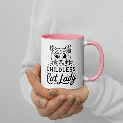 Childless Cat Lady Color Mug