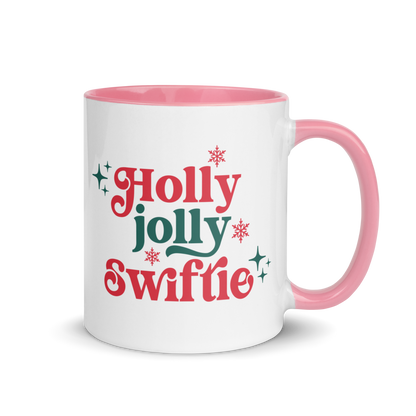 Holly Jolly Swiftie Christmas Color Mug