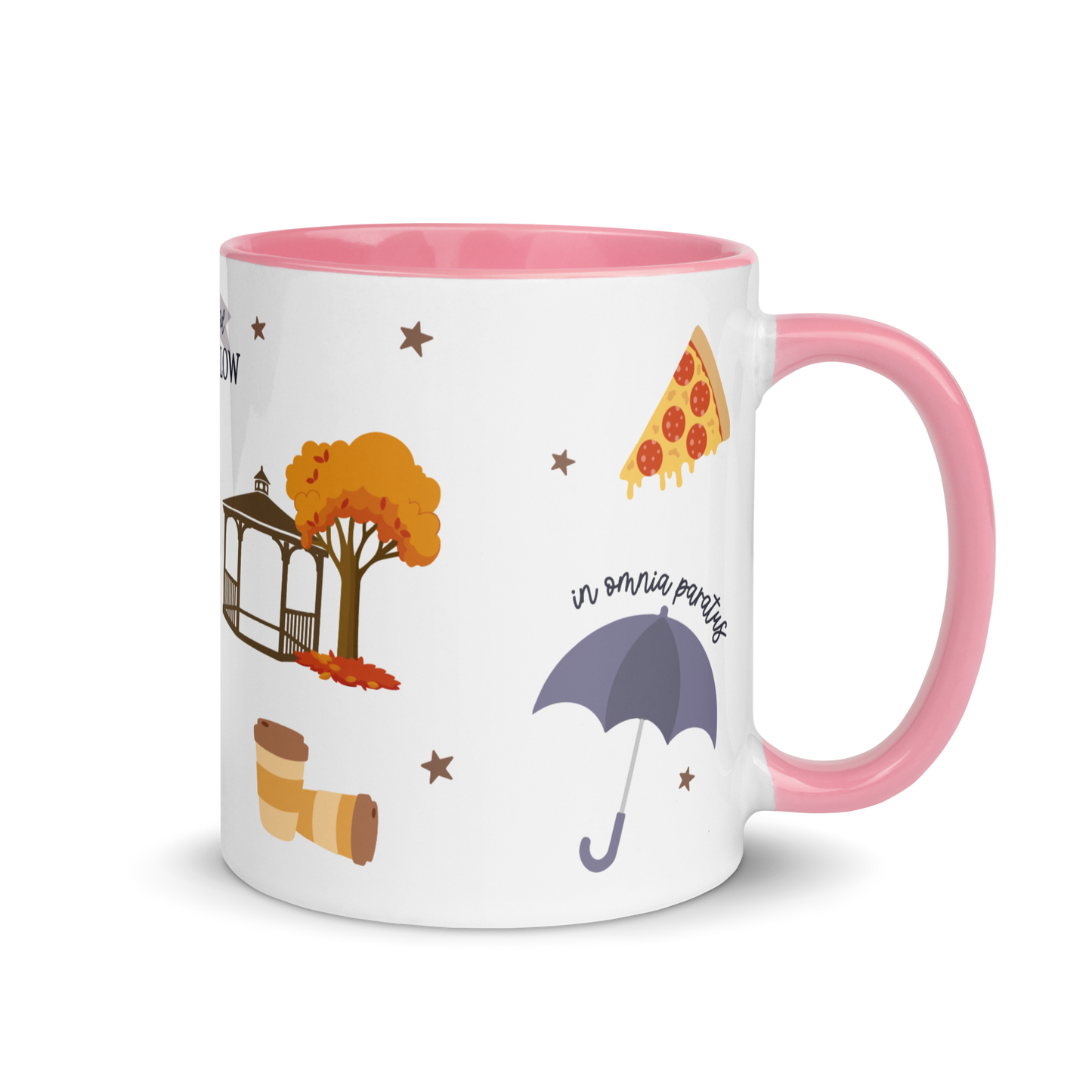 Gilmore Girls Symbols Color Mug