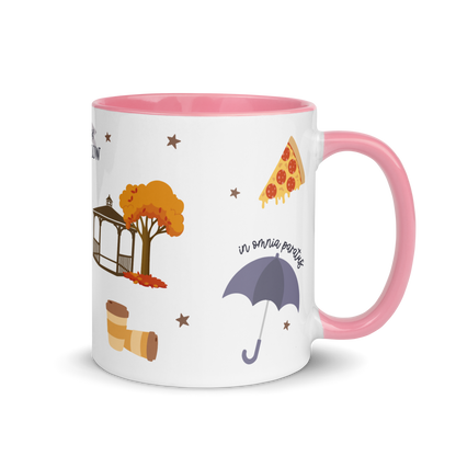 Gilmore Girls Symbols Color Mug