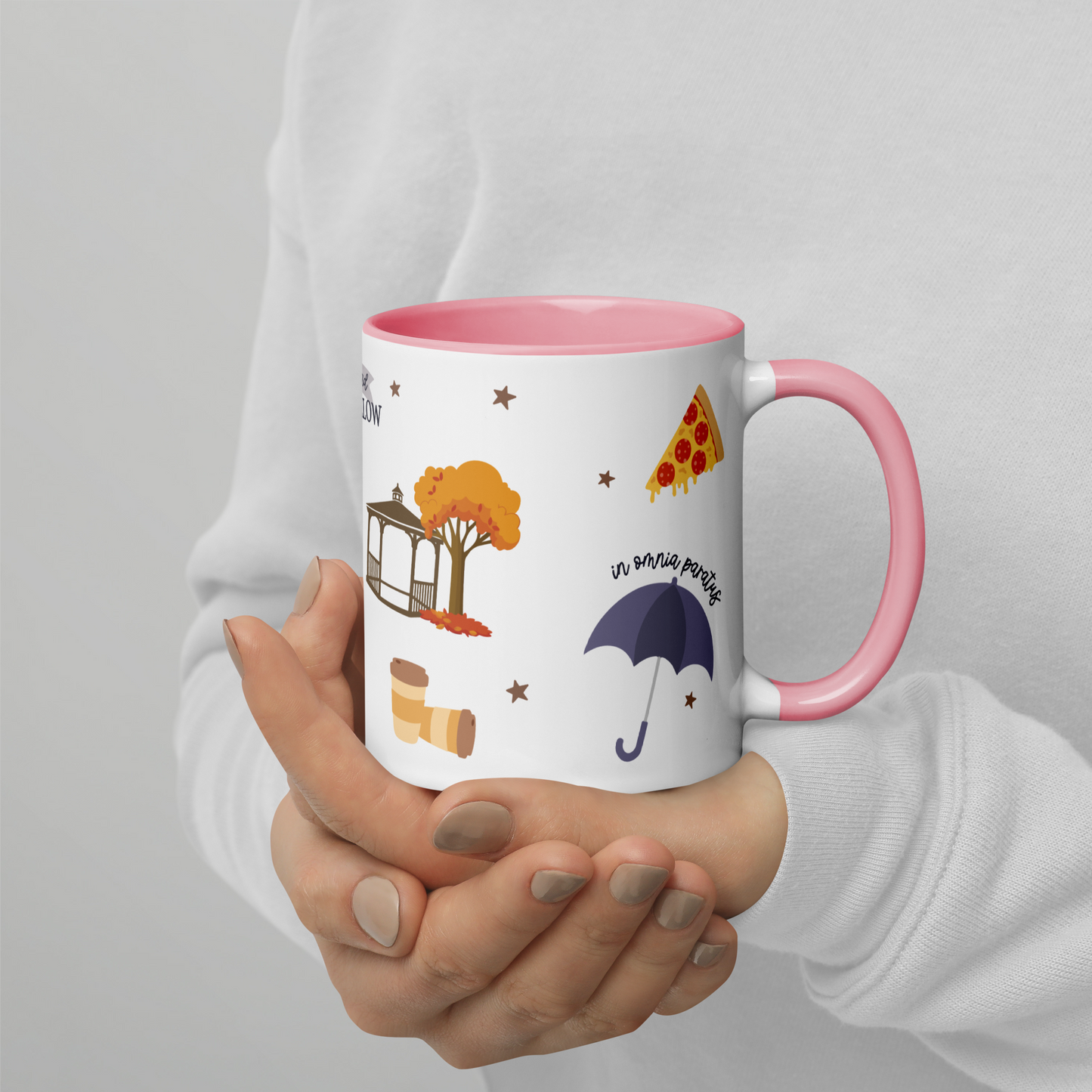 Gilmore Girls Symbols Color Mug