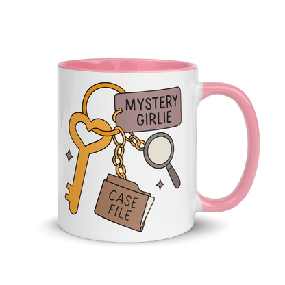 Mystery Girlie Bookish Color Mug