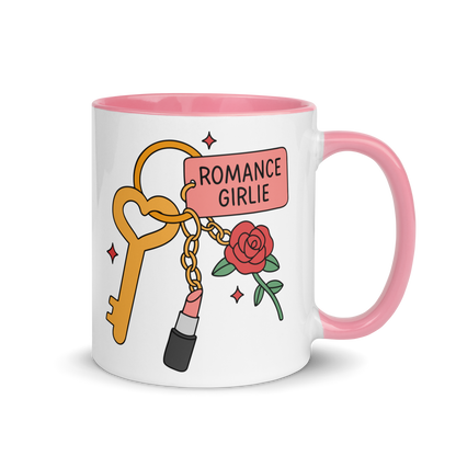 Romance Girlie Bookish Color Mug