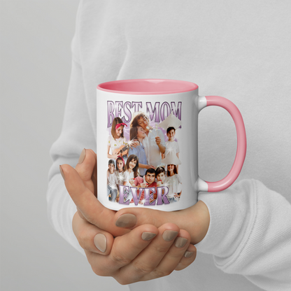 CUSTOM Best Mom Ever Photo Bootleg Mug