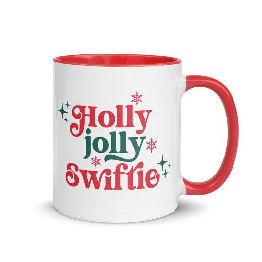 Holly Jolly Swiftie Christmas Color Mug