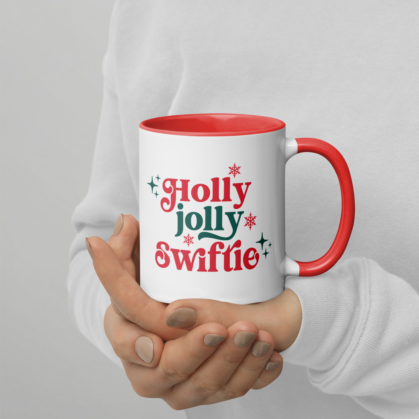 Holly Jolly Swiftie Christmas Color Mug