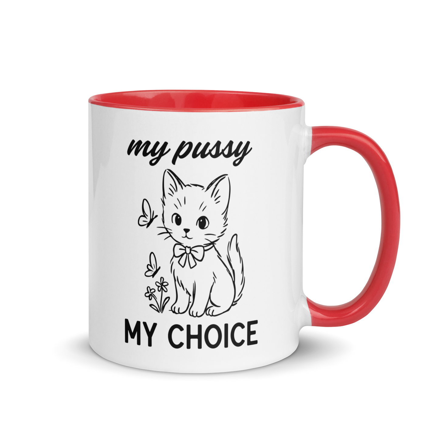 My Pussy My Choice Feminist Color Mug