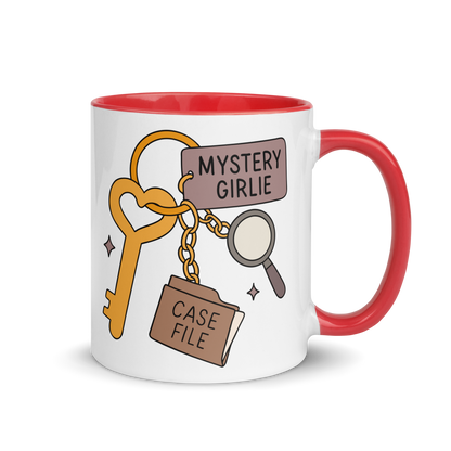 Mystery Girlie Bookish Color Mug