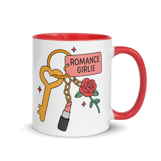 Romance Girlie Bookish Color Mug