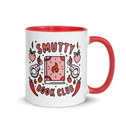 Smutty Book Club Bookish Color Mug