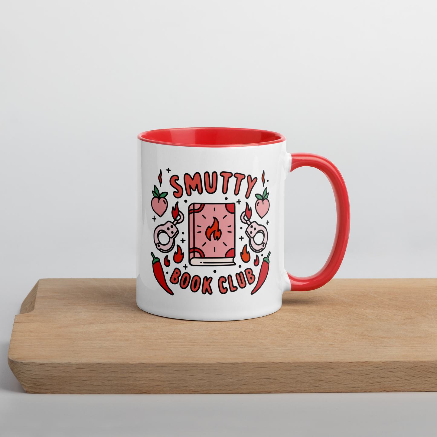 Smutty Book Club Bookish Color Mug