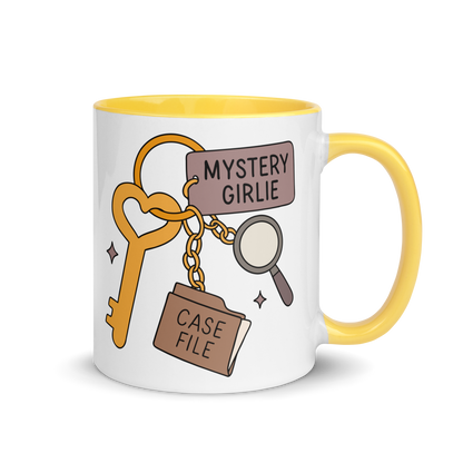 Mystery Girlie Bookish Color Mug