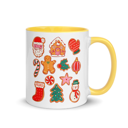 Gingerbread Cookies Christmas Color Mug
