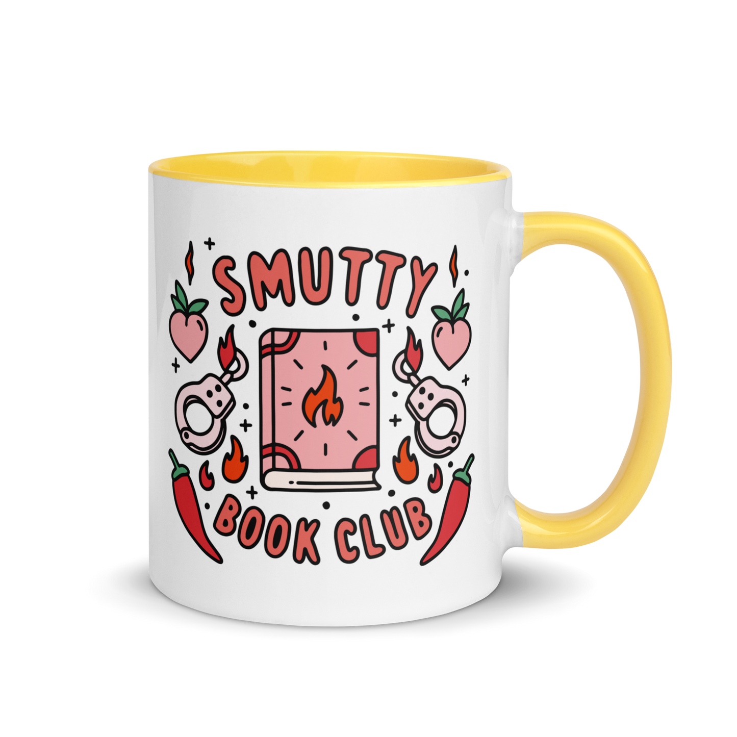 Smutty Book Club Bookish Color Mug