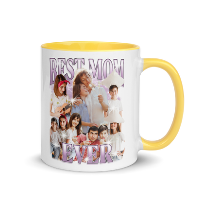 CUSTOM Best Mom Ever Photo Bootleg Mug