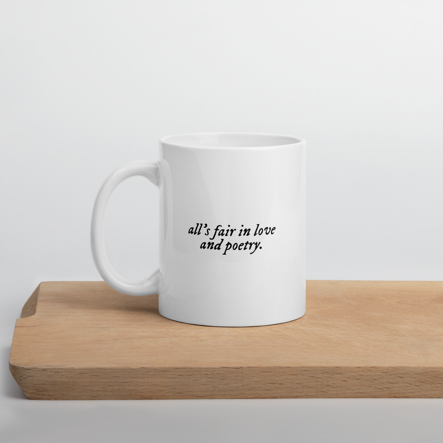 All's Fair in Love and Poetry Taylor Swift Mug