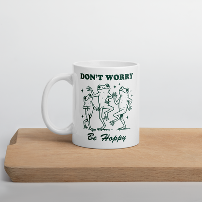 Don't Worry Be Hoppy Mug