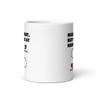 Personalised Couple Long Distance Mug