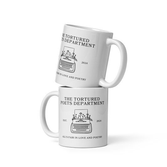 TTPD Typewriter Mug