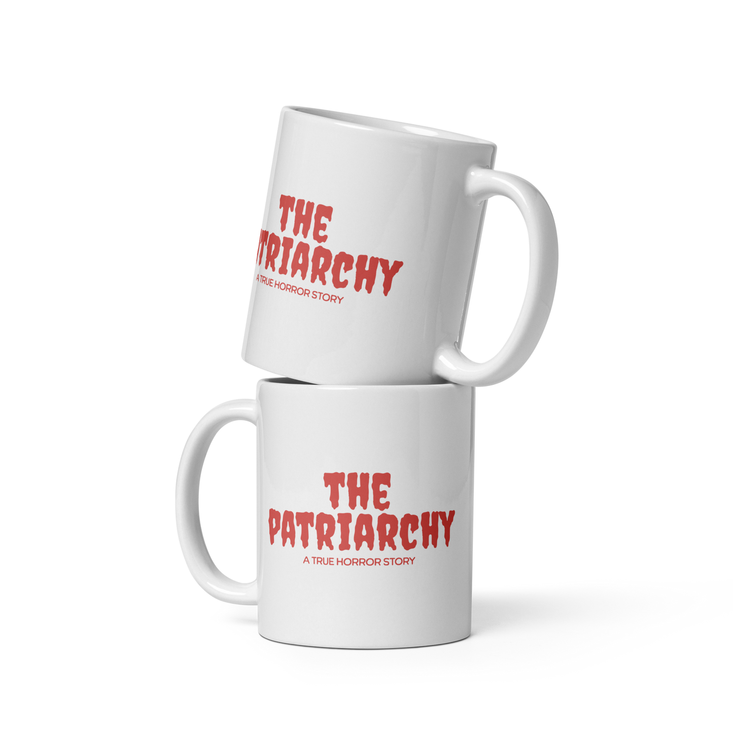 The Patriarchy: A True Horror Story Feminist Mug