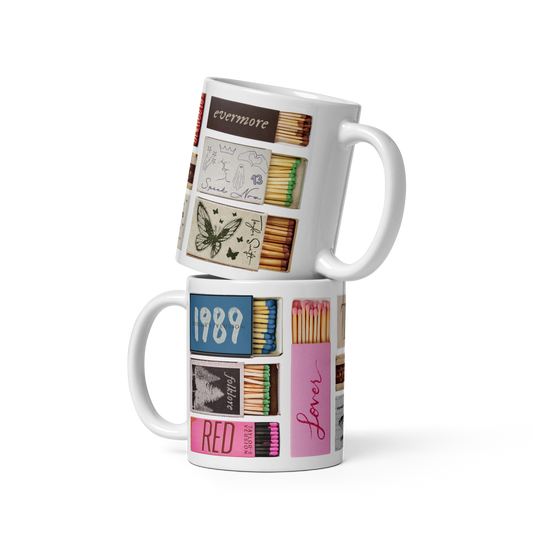 All Albums Matchbook Taylor Mug