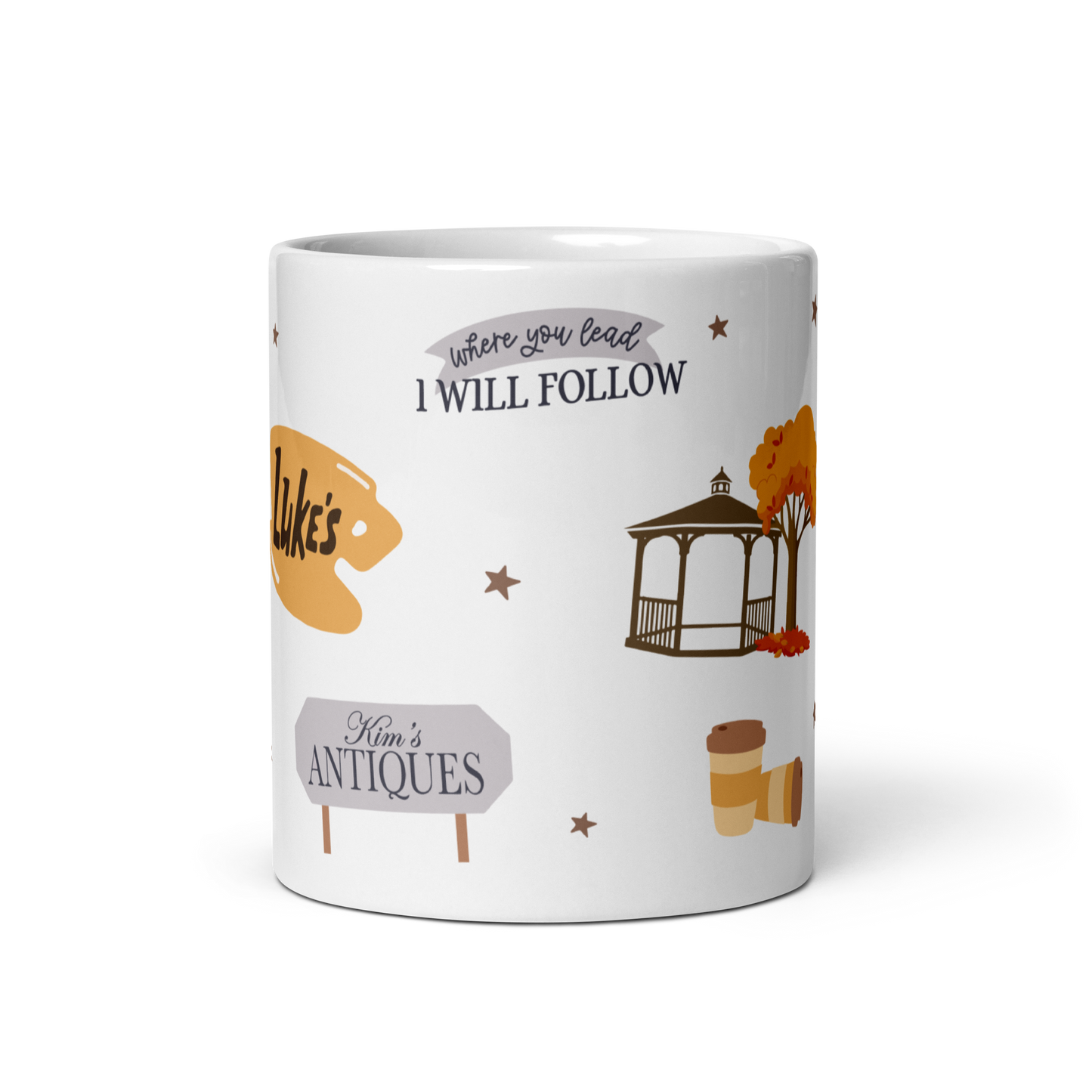 Gilmore Girls Symbols Mug