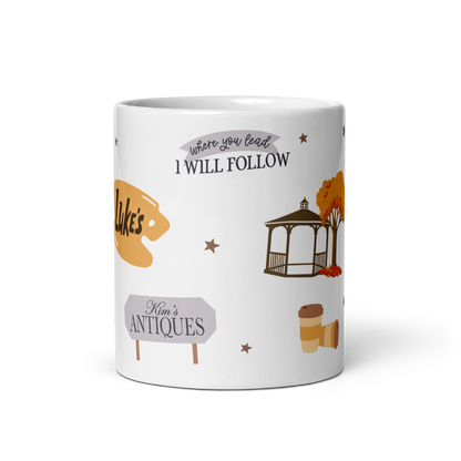 Gilmore Girls Symbols Mug