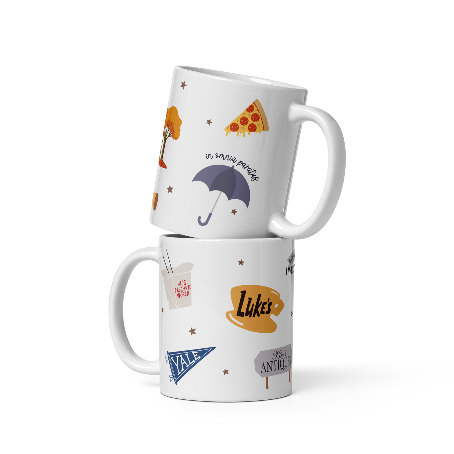 Gilmore Girls Symbols Mug