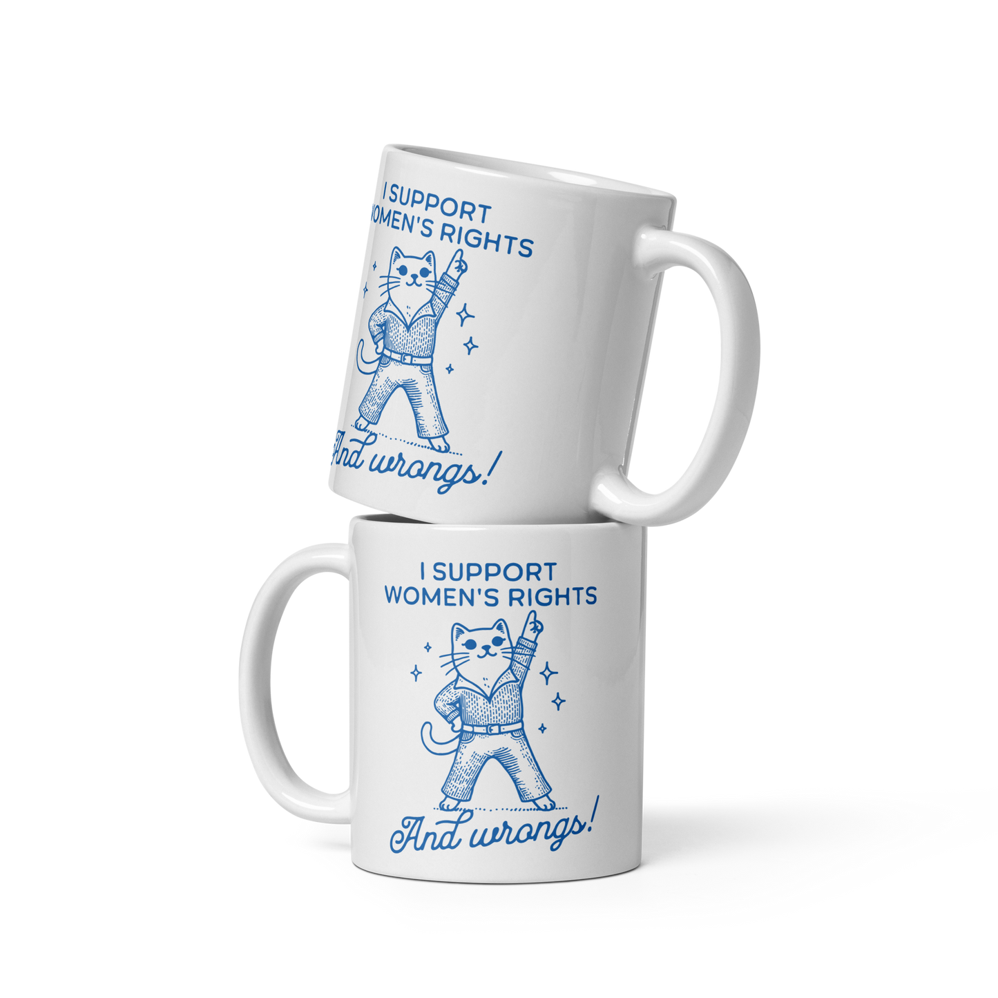 I Support Women’s Rights Wrongs Mug