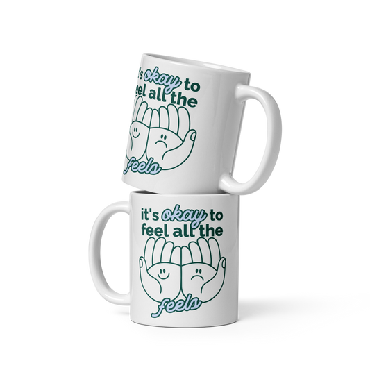 It's Okay Feel All Feels Mug