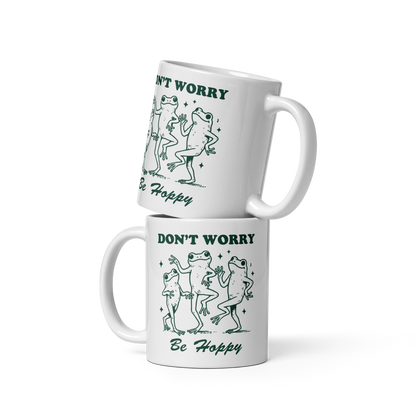 Don't Worry Be Hoppy Mug